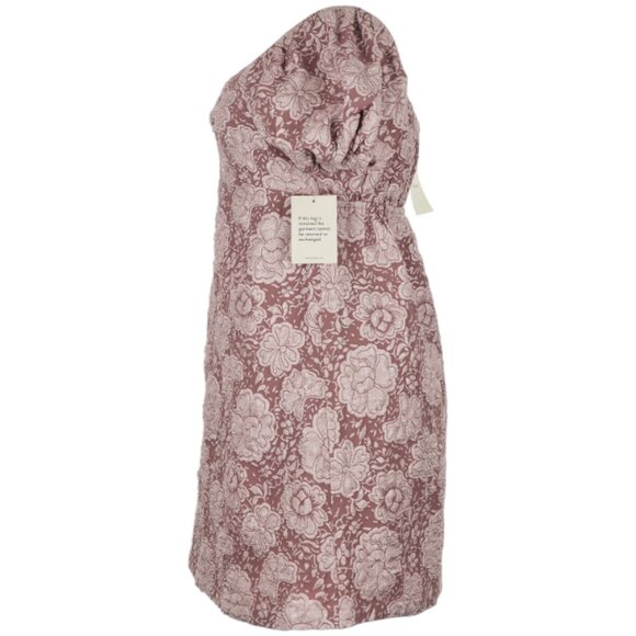 NWT! bohme Puff Short Sleeve Darcella Floral Mini Dress in Mauve Size XL - Picture 3 of 8
